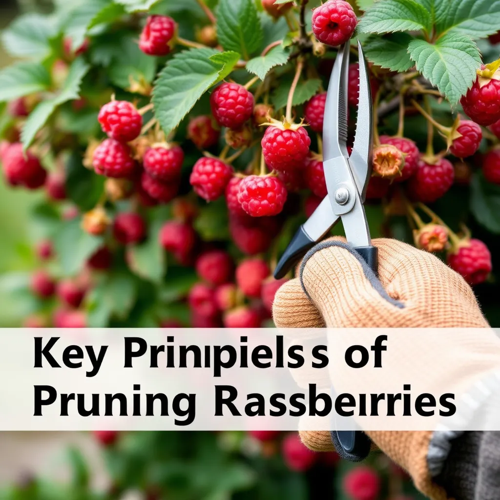 Kluczowe zasady przycinania malin jesiennych