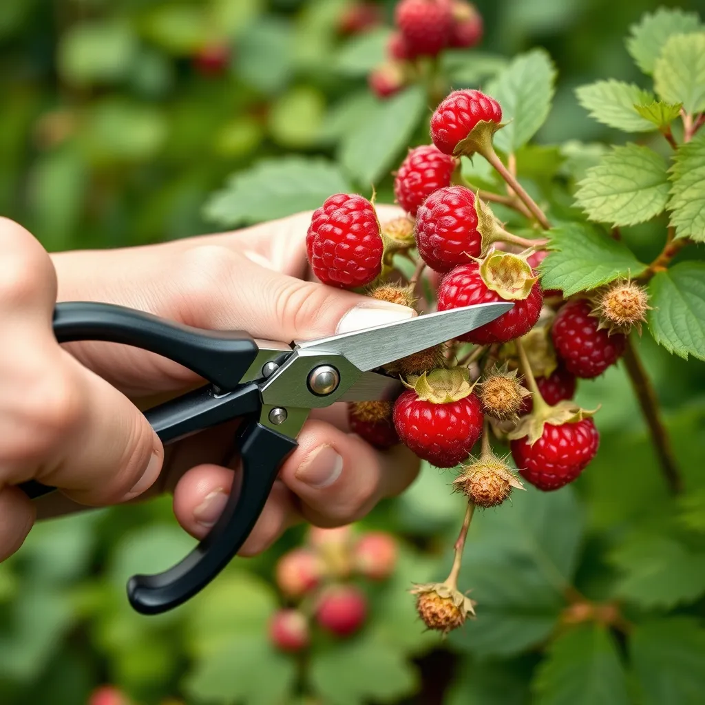 Jak przycinać maliny – praktyczny przewodnik