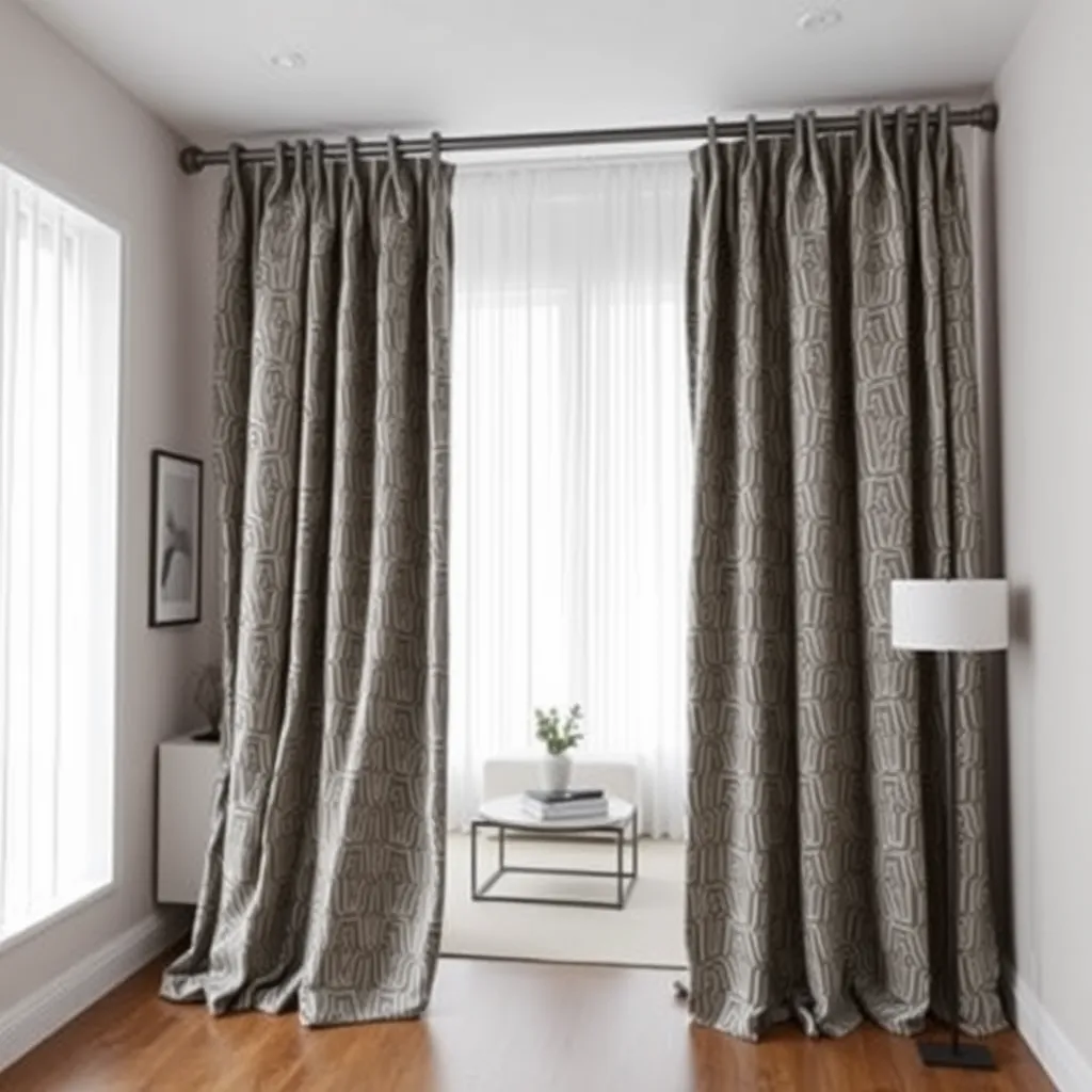 Zasłony w nowoczesnym salonie – jak je dobrze dobrać?