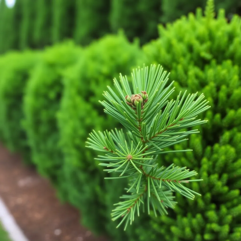 Rośliny iglaste – idealne na żywopłot
